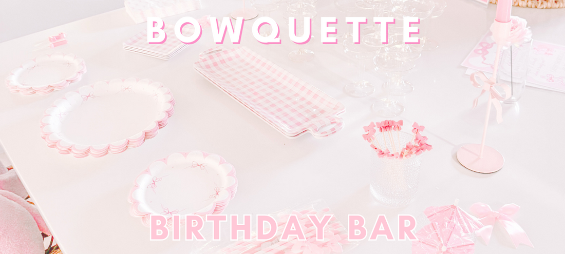 π Bowquette Bar Setup π