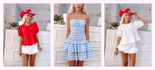 shop new red, white, and blue patriotic pretties from sassy shortcake!!