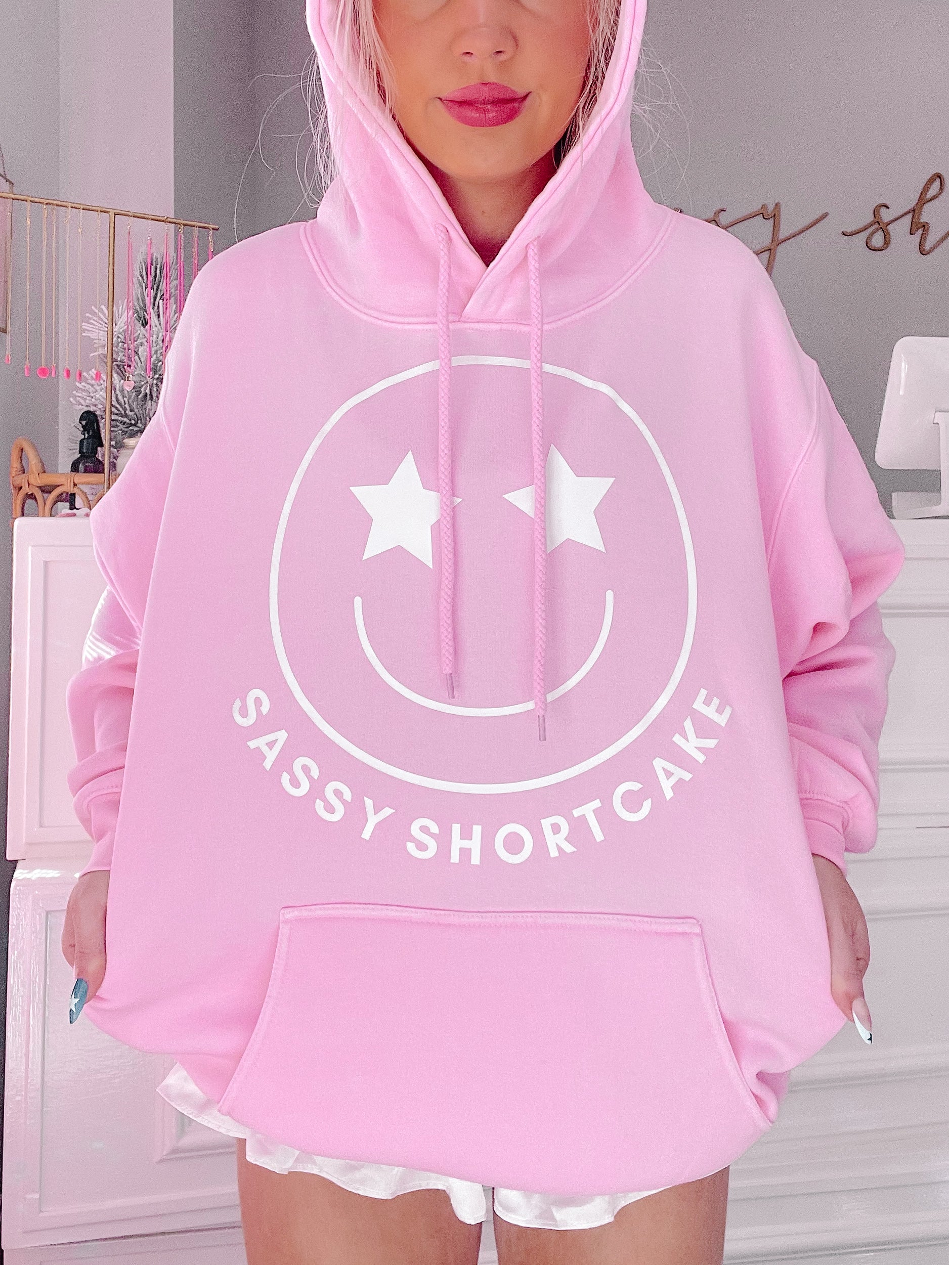 Sassy Shortcake Star Smiley Hoodie | Sassy Shortcake Boutique | sassyshortcake.com