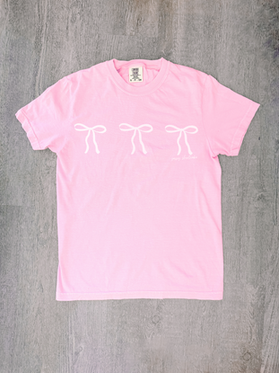 Blushing Bow Pink Merch Tee from Sassy Shortcake