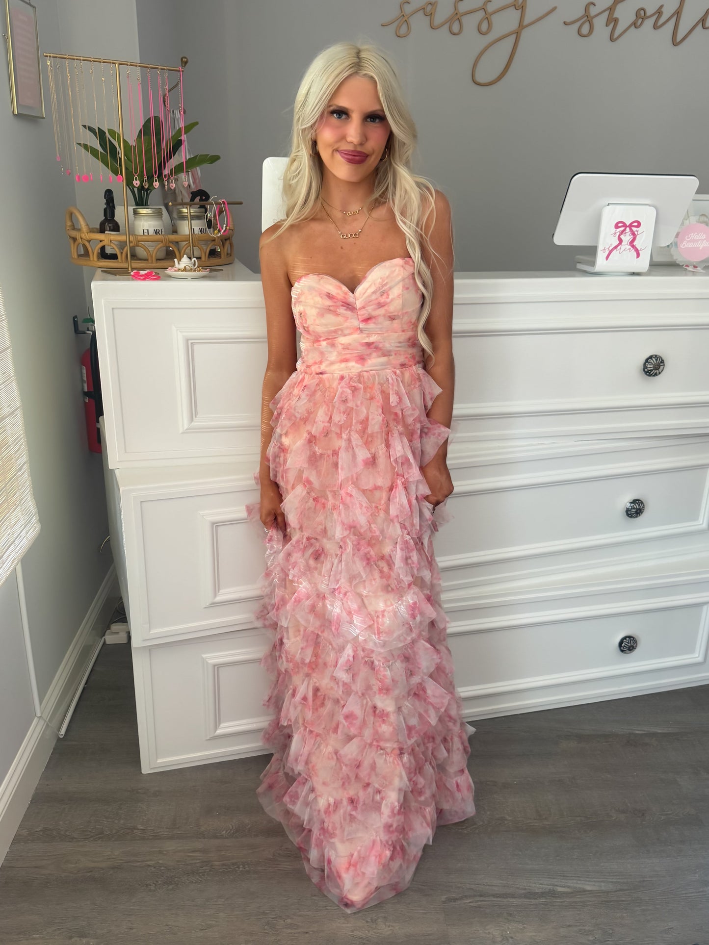 Sunlit Bloom Dress