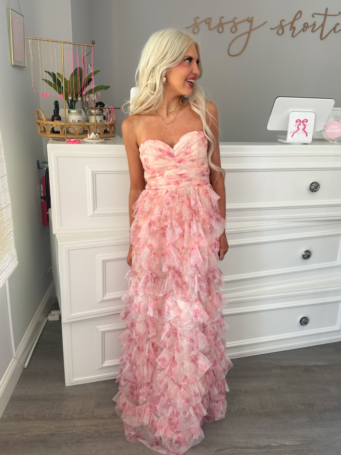 Sunlit Bloom Dress