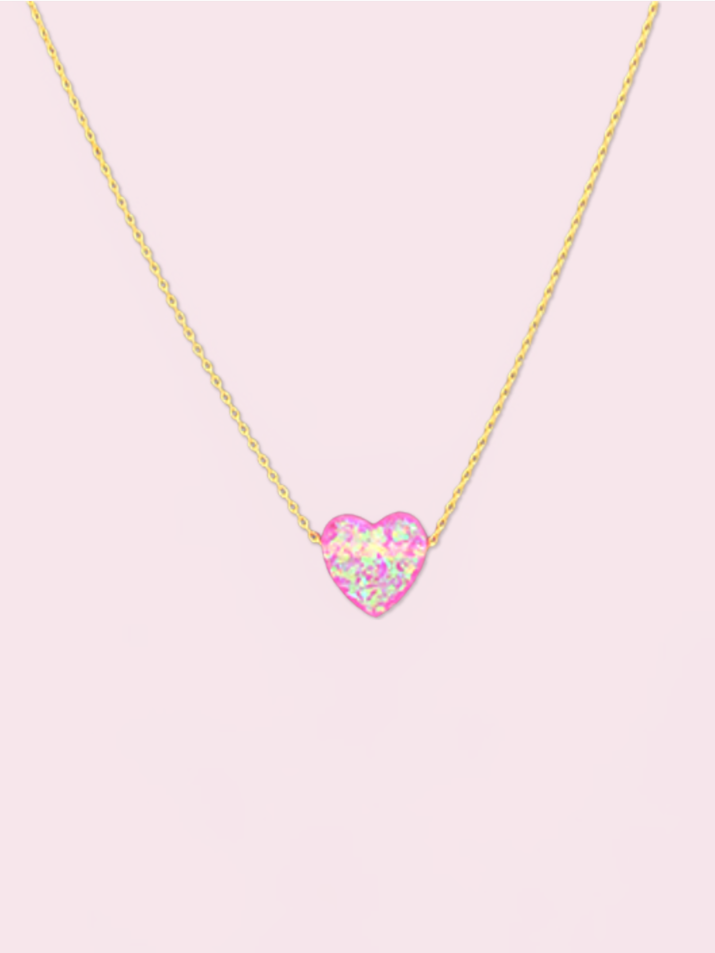 Heart Crystal Necklace | Sassy Shortcake | sassyshortcake.com