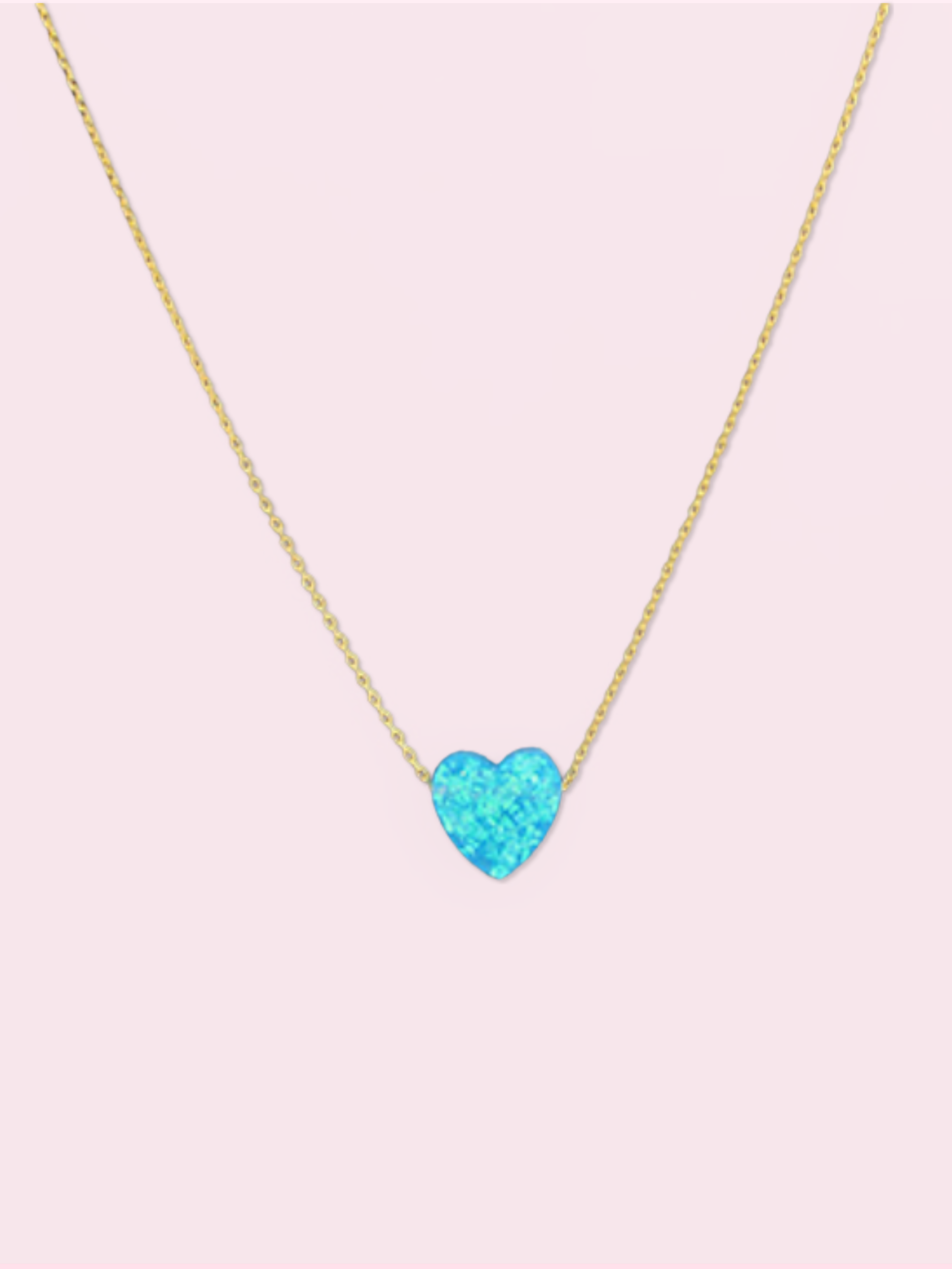 Heart Crystal Necklace | Sassy Shortcake | sassyshortcake.com