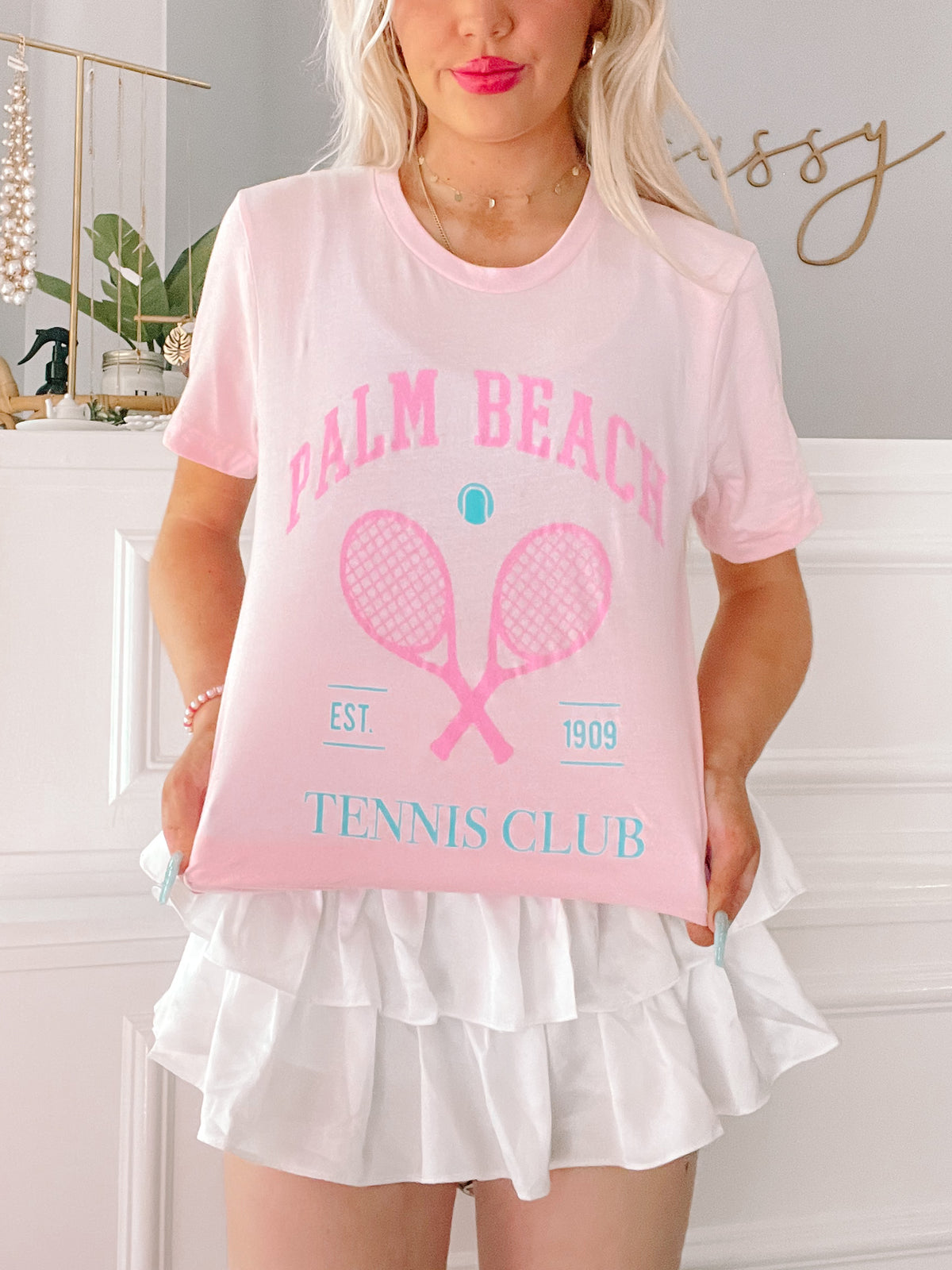 Pep Club Pants- Palm Beach Pink