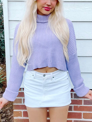 Sydney Cropped Sweater | Sassy Shortcake | sassyshortcake.com