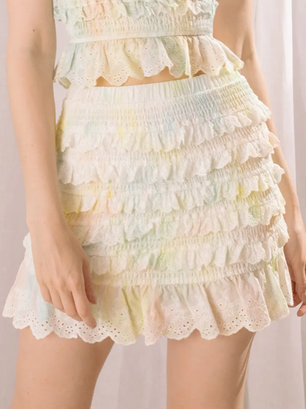 Oh My Daze Rainbow Ruffle Skirt | sassyshortcake.com | Sassy Shortcake Boutique