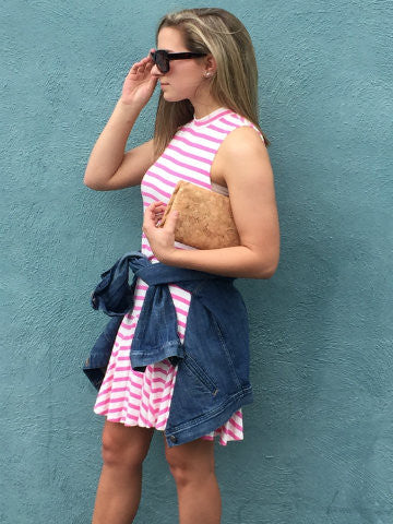 pink stripe dress | sassyshortcake.com | sassy shortcake charleston boutique
