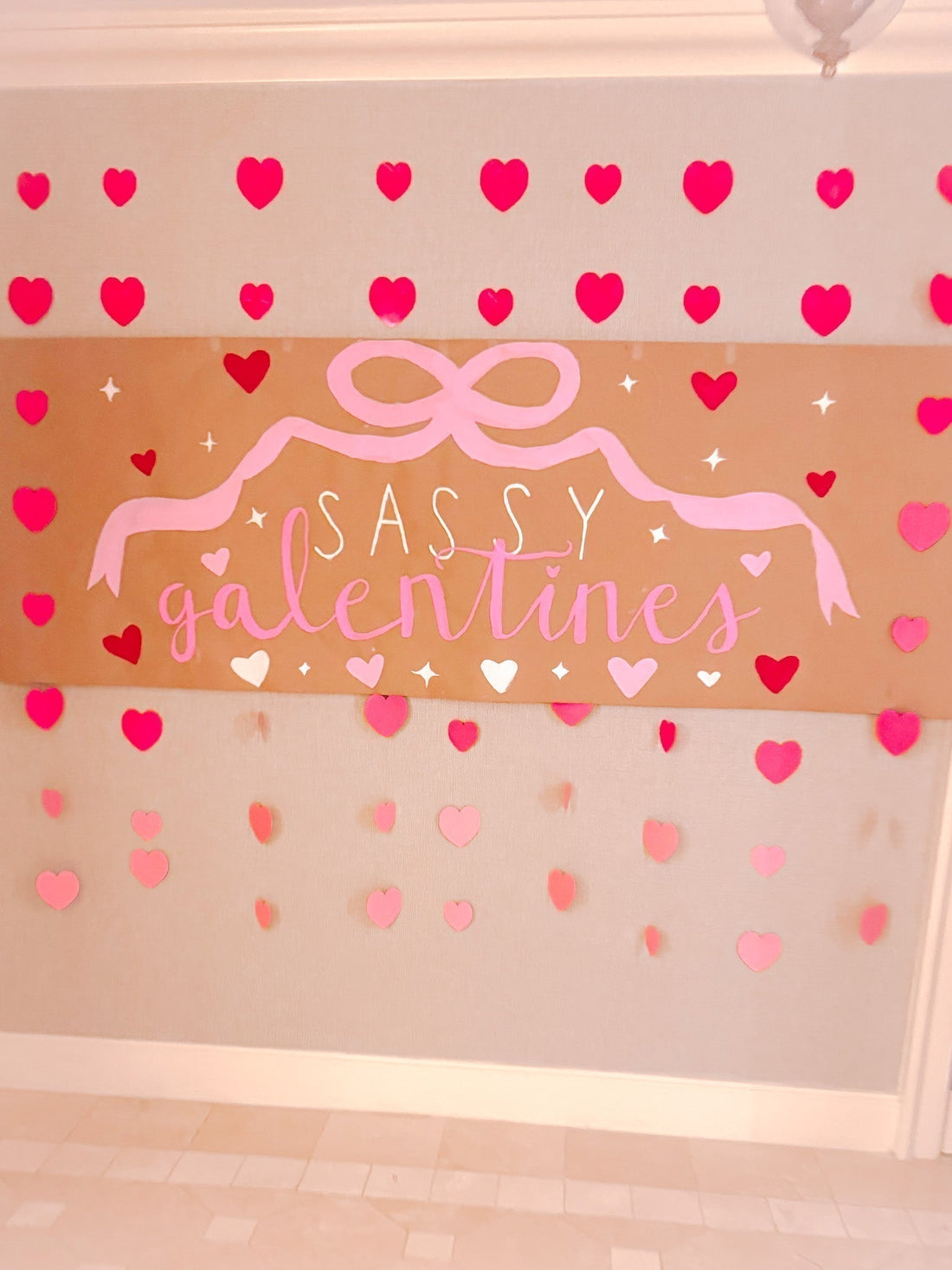 sassy shortcake valentines day banner