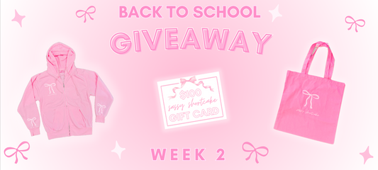 Sassy Shortcake Back to School Giveaway #2: 🎀
