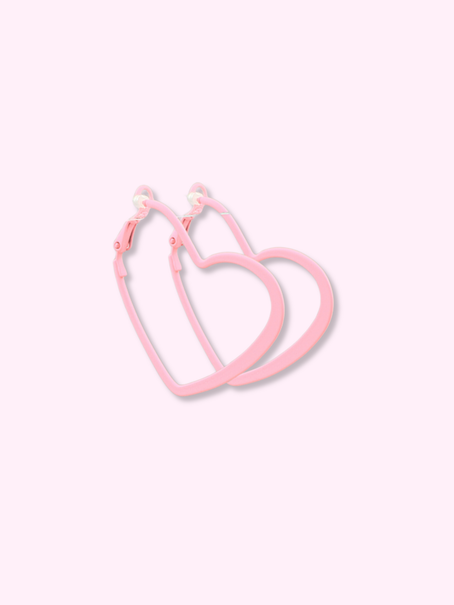 Pink Hoop Earrings | sassyshortcake.com | Sassy Shortcake