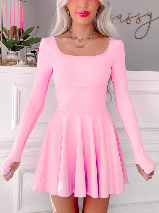 Match Point Pink Athletic Dress  | Sassy Shortcake | sassyshortcake.com