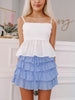Flirt & Frill Skirt | Blue
