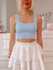 Sassy Square Tops | Pastel