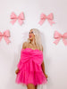 Me If You Even Care Tulle Pink Dress | sassyshortcake.com