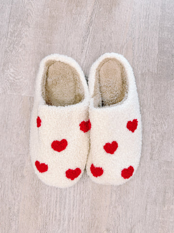 Red Heart Slippers