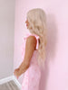 Bowquette Ribbon Sequin Pink Bow Dress | Sassy Shortcake | sassyshortcake.com
