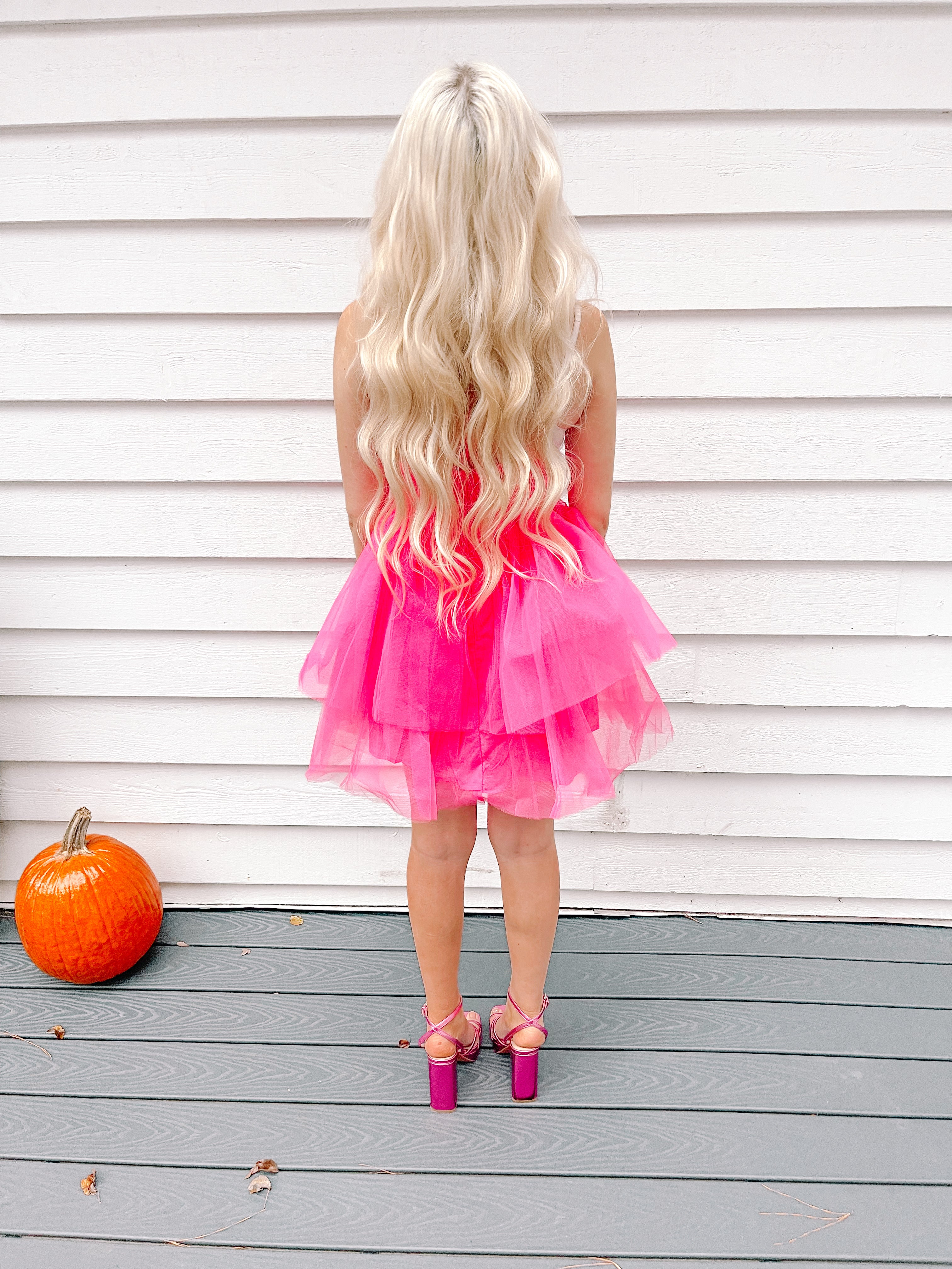 Never Tulle Late Pink Dress | sassyshortcake.com | Sassy Shortcake