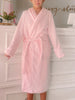 Pink Fuzzy Robe