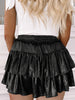 Flirtatious Shimmer Black Skirt | Sassy Shortcake | sassyshortcake.com