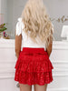 Flirtatious Red Sequin Skirt | Sassy Shortcake | sassyshortcake.com