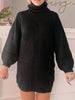 Ski Slope Black Sweater Dress | Sassy Shortcake | sassyshortcake.com