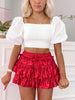 Mary Beth Puff Sleeve White Top | Sassy Shortcake | sassyshortcake.com