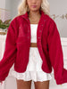 Heartbreaker Burgundy Red Jacket | Sassy Shortcake | sassyshortcake.com