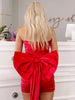 Showtime Red Bow Formal Dress | Sassy Shortcake | sassyshortcake.com