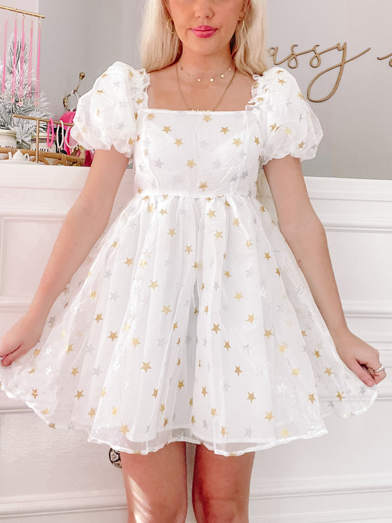 Starlight White Dress | Sassy Shortcake | sassyshortcake.com
