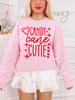 Candy Cane Cutie Pink Christmas Crewneck | Sassy Shortcake | sassyshortcake.com