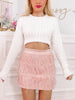 Forever Feather Pink Skirt | Sassy Shortcake | sassyshortcake.com
