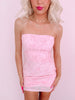 Bowquette Sequin Pink Bow Mini Dress | Sassy Shortcake | sassyshortcake.com