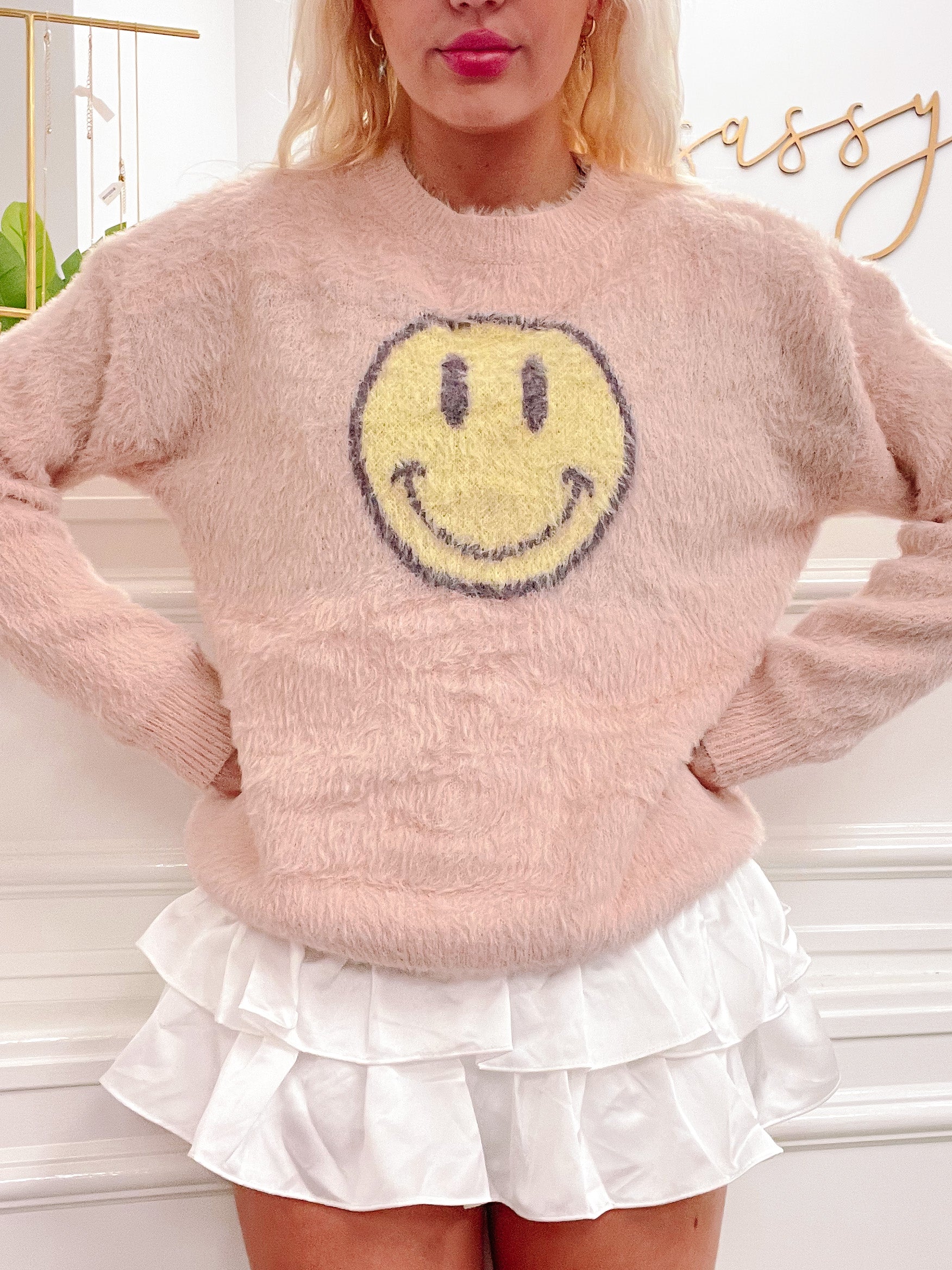 Warm Smiles Sweater | sassyshortcake.com | Sassy Shortcake