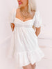 Paint it White Dress