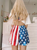 Stars and Stripes Sequin Shorts | sassyshortcake.com