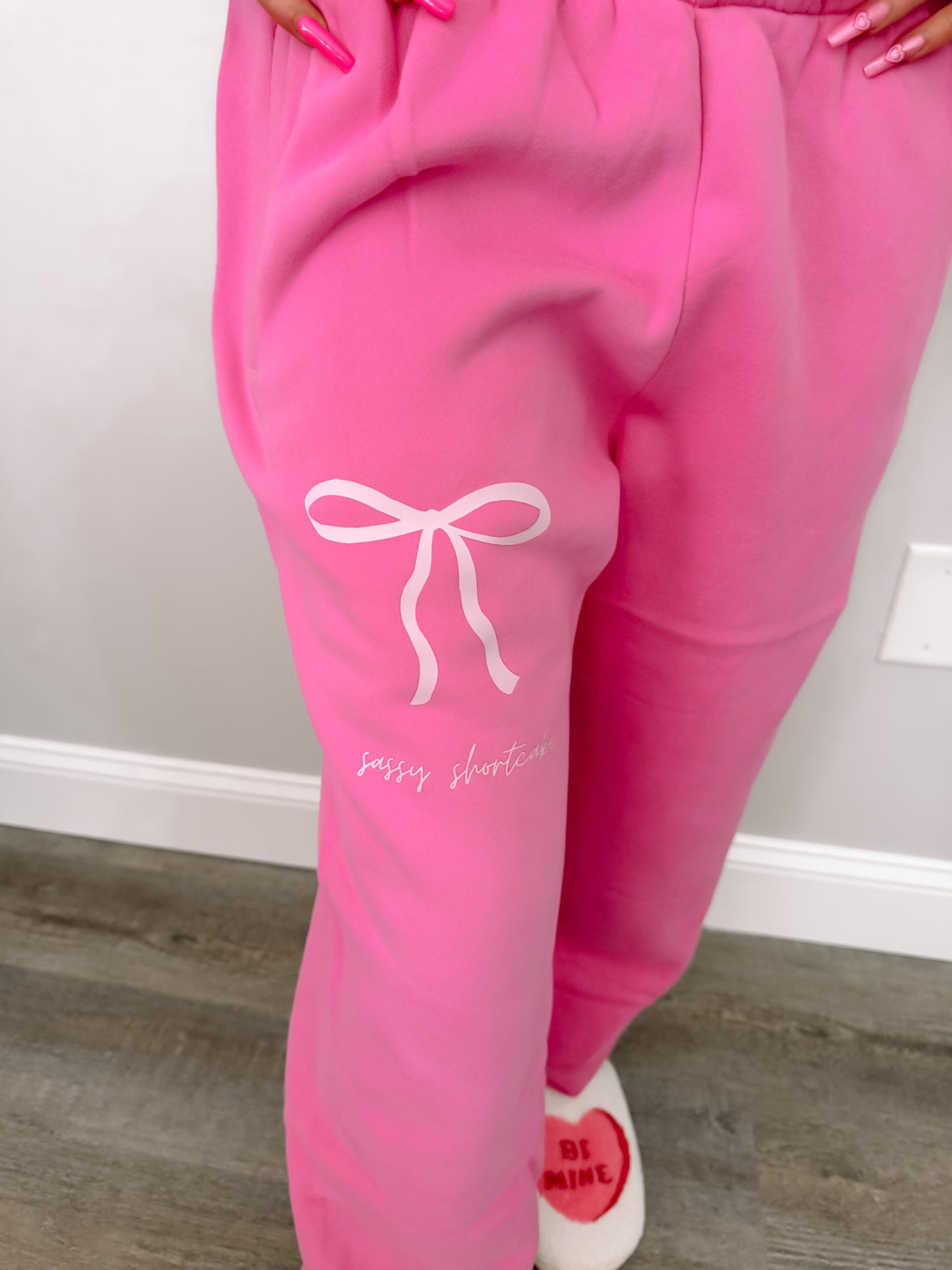 Sassy Shortcake Bow Sweatpants | Sassy Shortcake Boutique | sassyshortcake.com