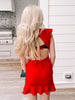 Firework Red  Dress | Sassy Shortcake | sassyshortcake.com