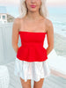 Hidden Angel Top | Red
