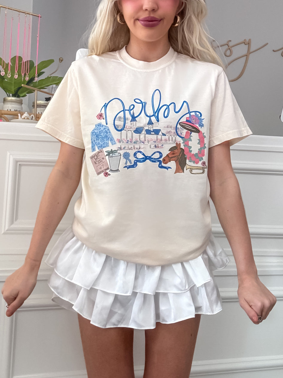 Derby Tee from Sassy Shortcake