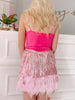 Sequin Soirée Pink Skirt | Sassy Shortcake | sassyshortcake.com