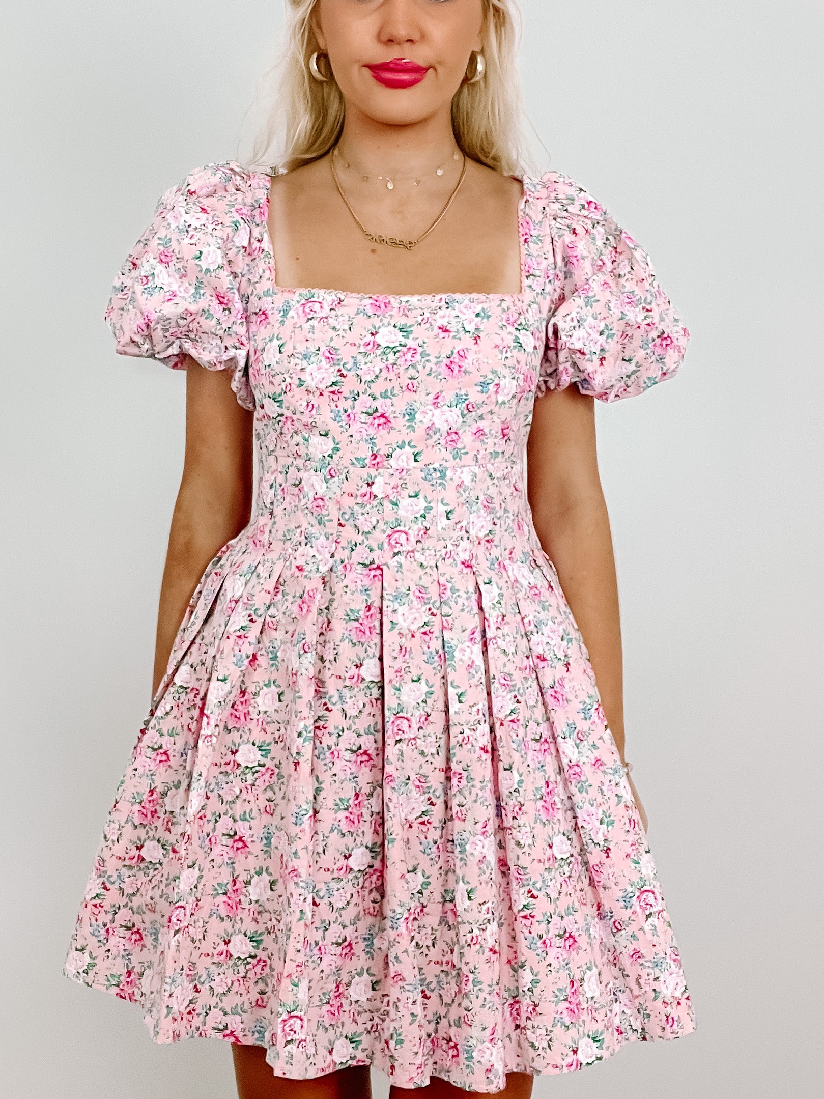 Keep Blooming Floral Dress | sassyshortcake.com | Sassy Shortcake