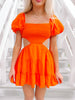 Clementine Cutie Dress | Orange