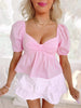 Bow Babe Top | Pink