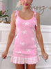 Bailey Bow Dress | Bubblegum