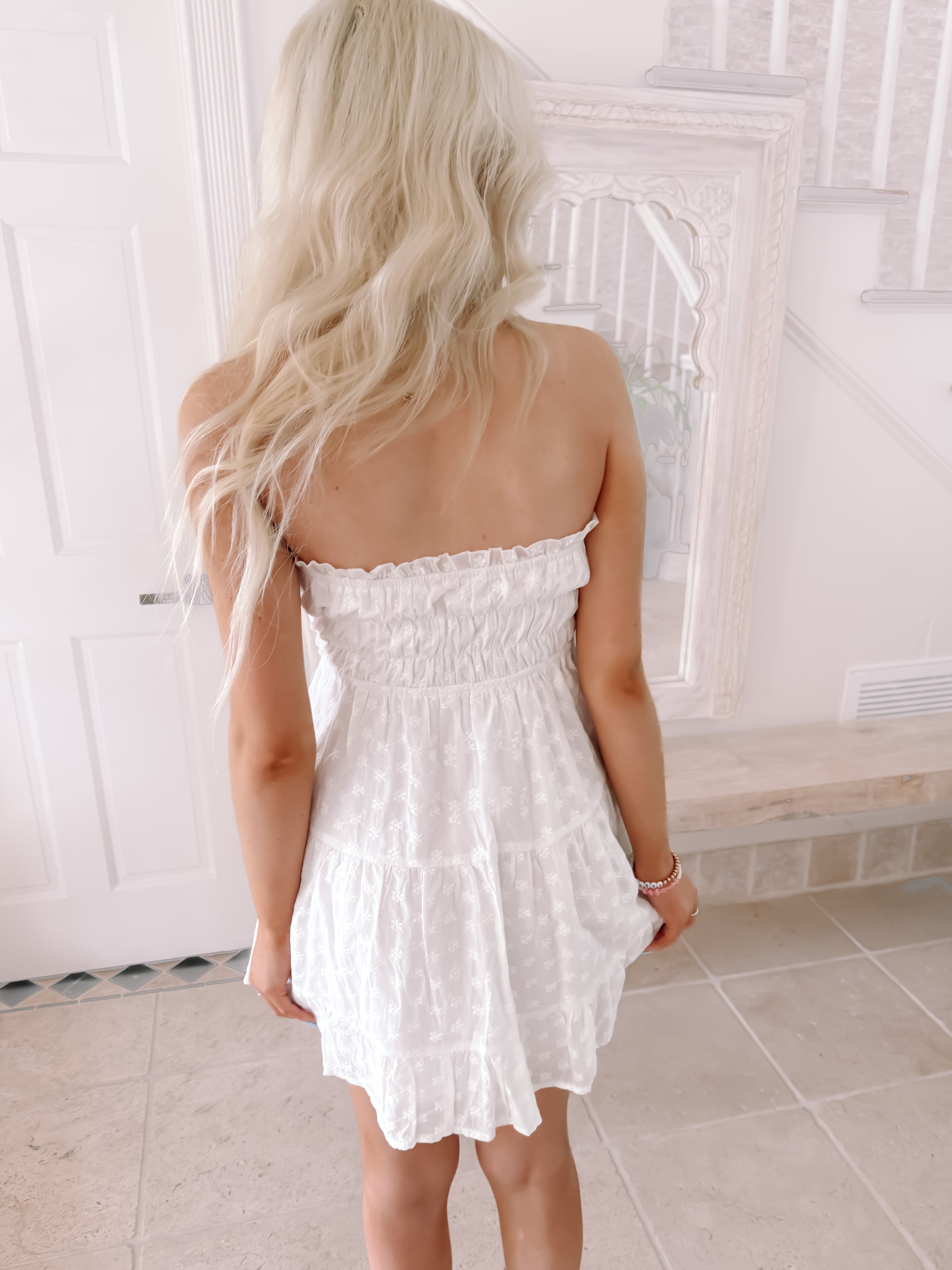 Coconut Bliss White Dress | Sassy Shortcake | sassyshortcake.com
