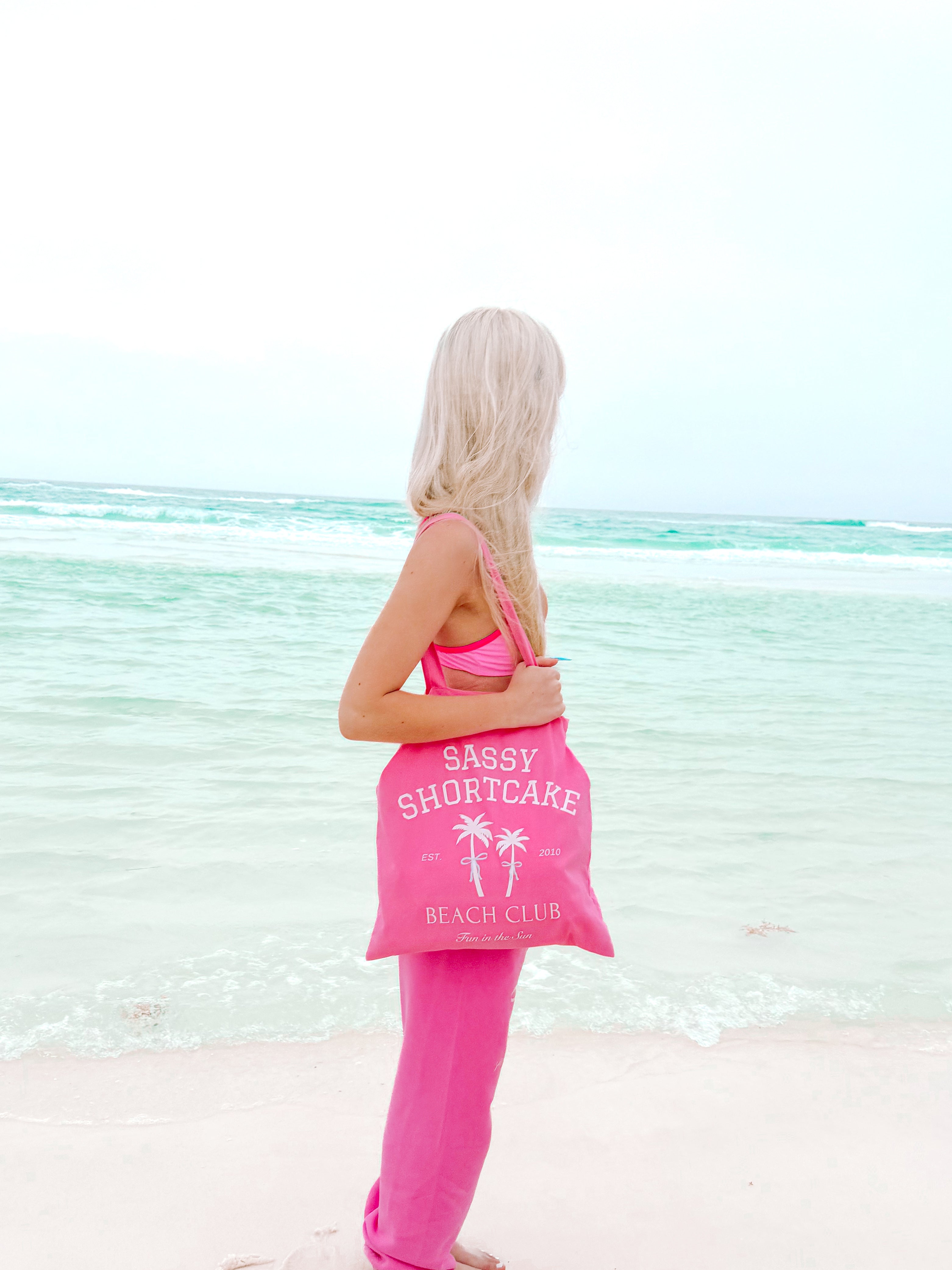Beach Club Tote Preppy Bag | Sassy Shortcake | sassyshortcake.com