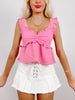 Seashore Ruffles Pink Top | Sassy Shortcake | sassyshortcake.com