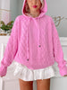 Knotty or Nice Pink Sweater | sassyshortcake.com | Sassy Shortcake