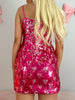 Be My Valentine Pink Sequin Dress | Sassy Shortcake | sassyshortcake.com